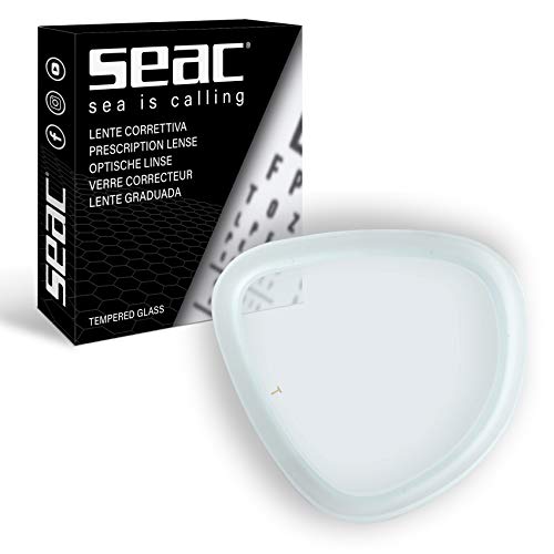 Seac Uni Fox und E-Fox Optische Glaeser fuer, Korrekturlinse für Tauchermaske in beide Richtungen, durchsichtig, -1.00/ Seac Uni Fox und E-Fox Optische Glaeser fuer, Korrekturlinse für Tauchermaske in beide Richtungen, durchsichtig, -1.00/ von Seac
