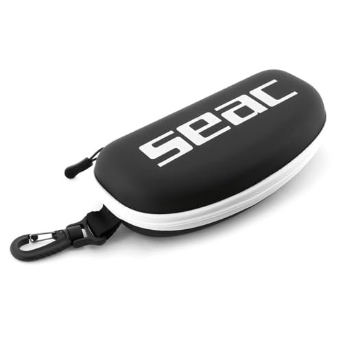Seac Goggle Case, halbfeste Etui für Schwimmbrillen mit Karabiner Seac Goggle Case, halbfeste Etui für Schwimmbrillen mit Karabiner von Seac