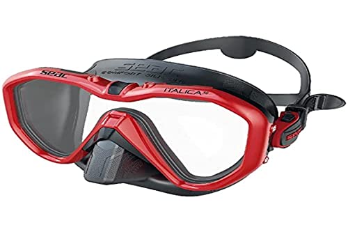 Seac Italica50, Einglasmaske fuers Tauchen.Maske für professionelles Tauchen, Freizeit und Schnorcheln, hohe Qualität Made in Italy Seac Italica50, Einglasmaske fuers Tauchen.Maske für professionelles Tauchen, Freizeit und Schnorcheln, hohe Qualität Made in Italy von Seac