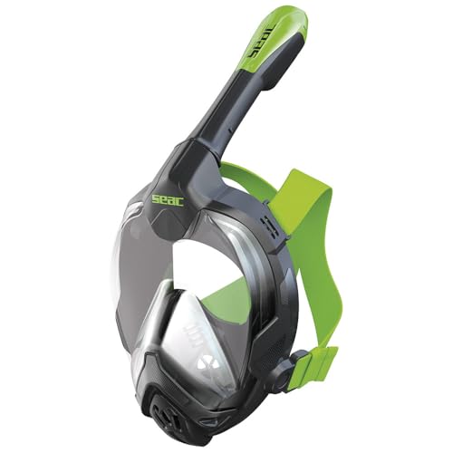 Seac Libera, Vollgesichtmaske zum Schnorcheln mit Schnellverschluss-Schnallen, S/M Seac Libera, Vollgesichtmaske zum Schnorcheln mit Schnellverschluss-Schnallen, S/M von Seac