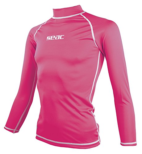 Seac T-Sun Long Kid, schützendes Rash Guard-Tauchshirt für Kinder zum Schnorcheln und Schwimmen mit Sonnenschutz Seac T-Sun Long Kid, schützendes Rash Guard-Tauchshirt für Kinder zum Schnorcheln und Schwimmen mit Sonnenschutz von Seac