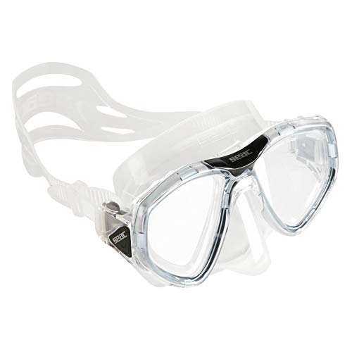 Seac One, Tauch- und Schnorchelmaske für Erwachsene, mit Maskenbox, professionelle Qualität, optische Gläser für kurzsichtige Taucher nachrüstbar Seac One, Tauch- und Schnorchelmaske für Erwachsene, mit Maskenbox, professionelle Qualität, optische Gläser für kurzsichtige Taucher nachrüstbar von Seac