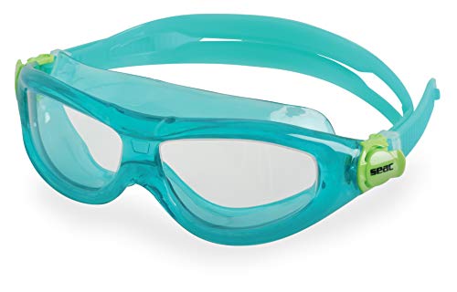 Seac Matt, Flexible Schwimmmasken-Brille für Kinder (3-6 Jahren), ideal für Schwimmbad und Freiwasser, blau LT, Standard von Seac
