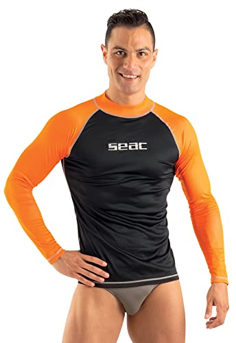 Seac T-Sun Long Man, schützendes Rash Guard-Tauchshirt zum Schnorcheln und Schwimmen mit Sonnenschutz Seac T-Sun Long Man, schützendes Rash Guard-Tauchshirt zum Schnorcheln und Schwimmen mit Sonnenschutz von Seac
