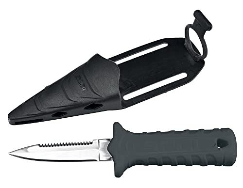Seac Samurai, Tauchermesser für das Speerfischen und Tauchen, Unterwasserdolch mit Klettband Seac Samurai, Tauchermesser für das Speerfischen und Tauchen, Unterwasserdolch mit Klettband von Seac