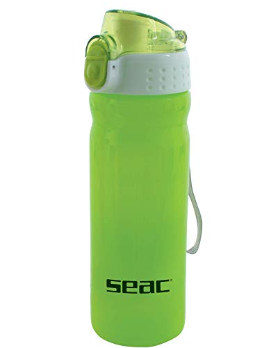 Seac Native Sportflasche Snap Cap, 550 ml, Unisex Erwachsene, Grün von Seac