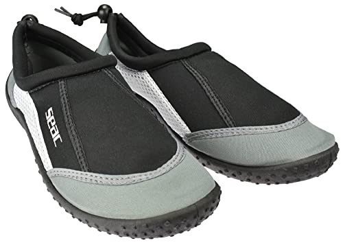 Seac Reef, Badeschuhe für Erwachsene und Kinder, schnelltrocknend für das Schwimmbad und den Strand, grau, 30 Seac Reef, Badeschuhe für Erwachsene und Kinder, schnelltrocknend für das Schwimmbad und den Strand, grau, 30 von Seac