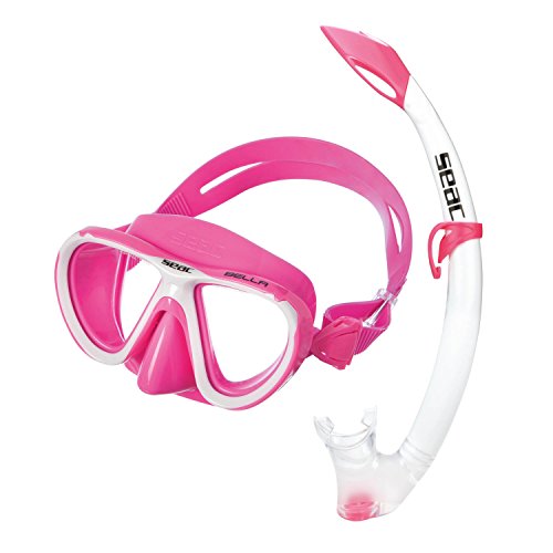 Seac Set Bella Color, Schnorchelset aus Tauchermaske und Schnorchel für KinderKit maschera e boccaglio snorkeling per bambini von Seac