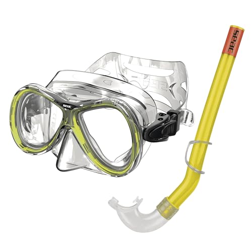 Seac Set Capri Schnorchelmaske und Schnorchel für Erwachsene, Kinder und Jugendliche Seac Set Capri Schnorchelmaske und Schnorchel für Erwachsene, Kinder und Jugendliche von Seac