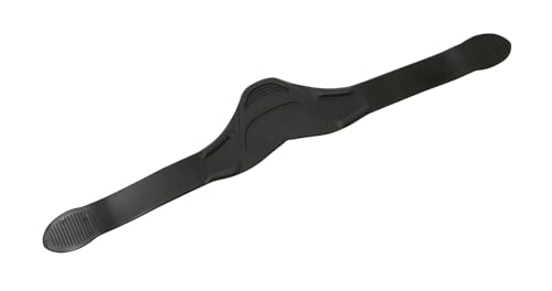 SEAC Fin Strap Universal Flossenriemen, Ersatz-Kunststoffband, Schwarz, Standard von Seac