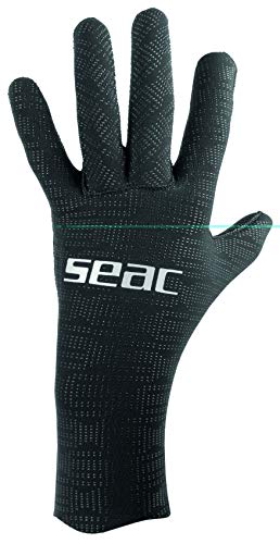 Seac Ultraflex 5, Ultra-elastische 5 mm Neoprenhandschuhe für Tauchen und Unterwasser-Speerfischen, rutschfest von Seac