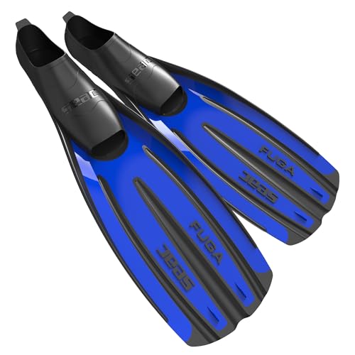 Seac Fuga, Taucherflosse zum Tauchen, Freitauchen und Schnorcheln für Erwachsene mit geschlossenem Fußteil, Made in Italy Seac Fuga, Taucherflosse zum Tauchen, Freitauchen und Schnorcheln für Erwachsene mit geschlossenem Fußteil, Made in Italy von Seac