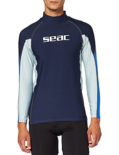 Seac RAA Long Evo Man Rash Guard UV-Schutz-Shirt zum Schnorcheln und Schwimmen Langarm für Herren Seac RAA Long Evo Man Rash Guard UV-Schutz-Shirt zum Schnorcheln und Schwimmen Langarm für Herren von Seac