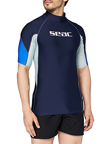 Seac RAA Short Evo Man Rash Guard UV-Schutz-Shirt zum Schnorcheln und Schwimmen Kurzarm für Herren Seac RAA Short Evo Man Rash Guard UV-Schutz-Shirt zum Schnorcheln und Schwimmen Kurzarm für Herren von Seac