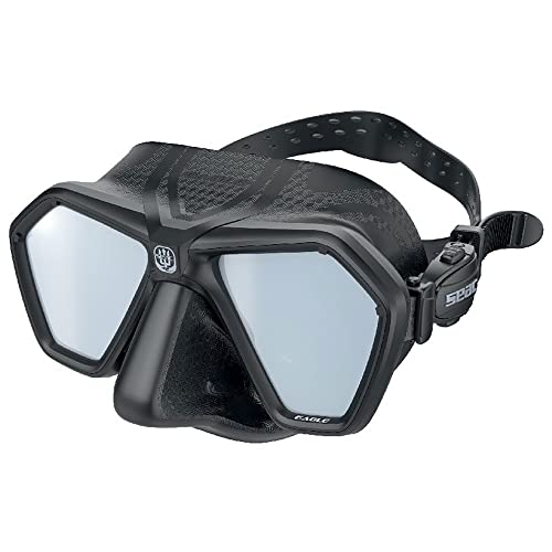 Seac Eagle, kompakte, kleinvolumige Maske für Tauchen, Freitauchen und Speerfischen Seac Eagle, kompakte, kleinvolumige Maske für Tauchen, Freitauchen und Speerfischen von Seac