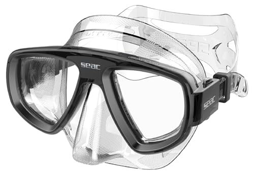Seac Extreme50, Tauch- und Speerfischermaske mit optionalen optischen Gläsern Seac Extreme50, Tauch- und Speerfischermaske mit optionalen optischen Gläsern von Seac