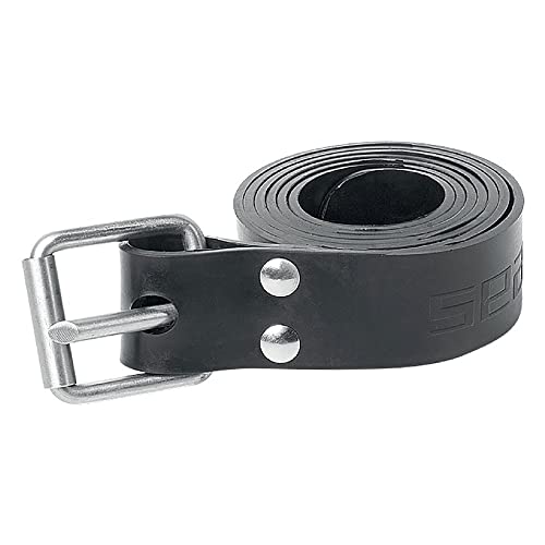 SEAC Unisex-Adult Marseilles Belt Gummibleigurt für Freitaucher, Länge 145 cm, Made in Italy, schwarz SEAC Unisex-Adult Marseilles Belt Gummibleigurt für Freitaucher, Länge 145 cm, Made in Italy, schwarz von Seac