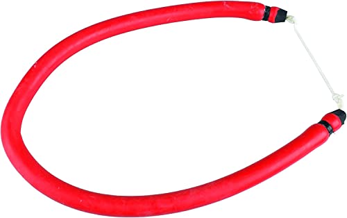 Seac Unisex-Adult Power Red D Circulär Gummizug für Speerfischen Harpune mit Dyneema Einrasthaken, rot, Ø14,5mmX60 von Seac
