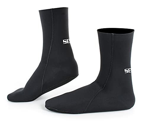 SEAC Unisex-Adult Standard Socken zum Tauchen BZW. Speerfischen, schwarz, M SEAC Unisex-Adult Standard Socken zum Tauchen BZW. Speerfischen, schwarz, M von Seac