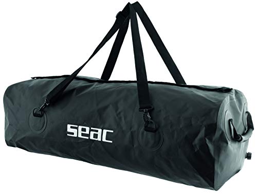 Seac U-Boot 100, Trockentasche zum Tauchen, perfekt für Lange Flossen, 95x31x25 cm, 100 Liter von Seac