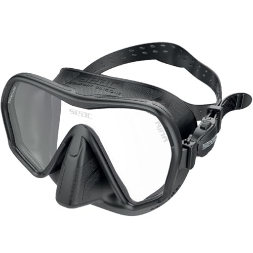 Seac Ajna, rahmenlose Tauchmaske mit weitem Sichtfeld, 100% Silikonkörper Seac Ajna, rahmenlose Tauchmaske mit weitem Sichtfeld, 100% Silikonkörper von Seac