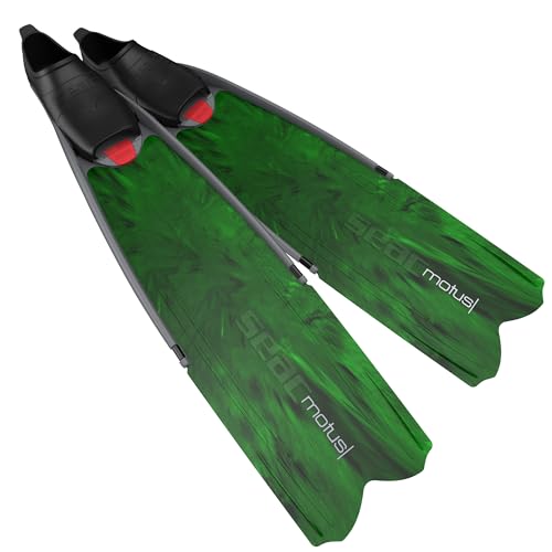 Seac Motus Langen Flossen Fußteil, Ideal für Tauchen und Apnöetauchen, camo grün, 43/44 Seac Motus Langen Flossen Fußteil, Ideal für Tauchen und Apnöetauchen, camo grün, 43/44 von Seac