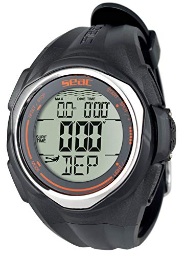 Seac Partner, Apnoe-Tauchcomputer für Erwachsene, Unisex, Standard, Schwarz Seac Partner, Apnoe-Tauchcomputer für Erwachsene, Unisex, Standard, Schwarz von Seac