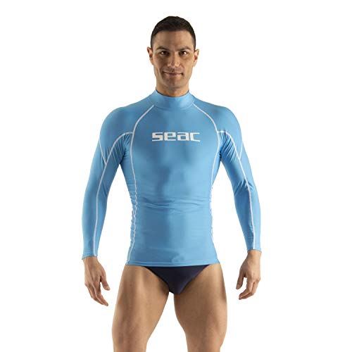 Seac RAA Long Evo Man Rash Guard UV-Schutz-Shirt zum Schnorcheln und Schwimmen Langarm für Herren Seac RAA Long Evo Man Rash Guard UV-Schutz-Shirt zum Schnorcheln und Schwimmen Langarm für Herren von Seac