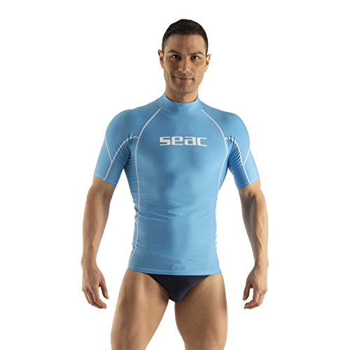Seac Rashguard RAA Short für Frauen, Kurzarm 97,5% UV-Sonnenschutz Seac Rashguard RAA Short für Frauen, Kurzarm 97,5% UV-Sonnenschutz von Seac