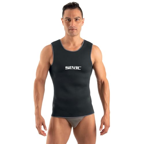 Seac Unterzieher Short Vest - 2,5mm - super warme - Herren L Seac Unterzieher Short Vest - 2,5mm - super warme - Herren L von Seac