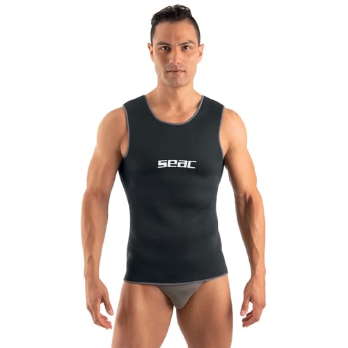 Seac Unterzieher Short Vest - 2,5mm - super warme - Herren M von Seac