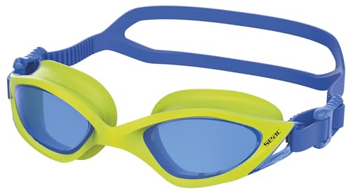 SEAC Viper, beschlag- und Kratzfeste Schwimmbrille für Hochleistungssportler, Damen und Herren, Limone/Schwarz SEAC Viper, beschlag- und Kratzfeste Schwimmbrille für Hochleistungssportler, Damen und Herren, Limone/Schwarz von Seac