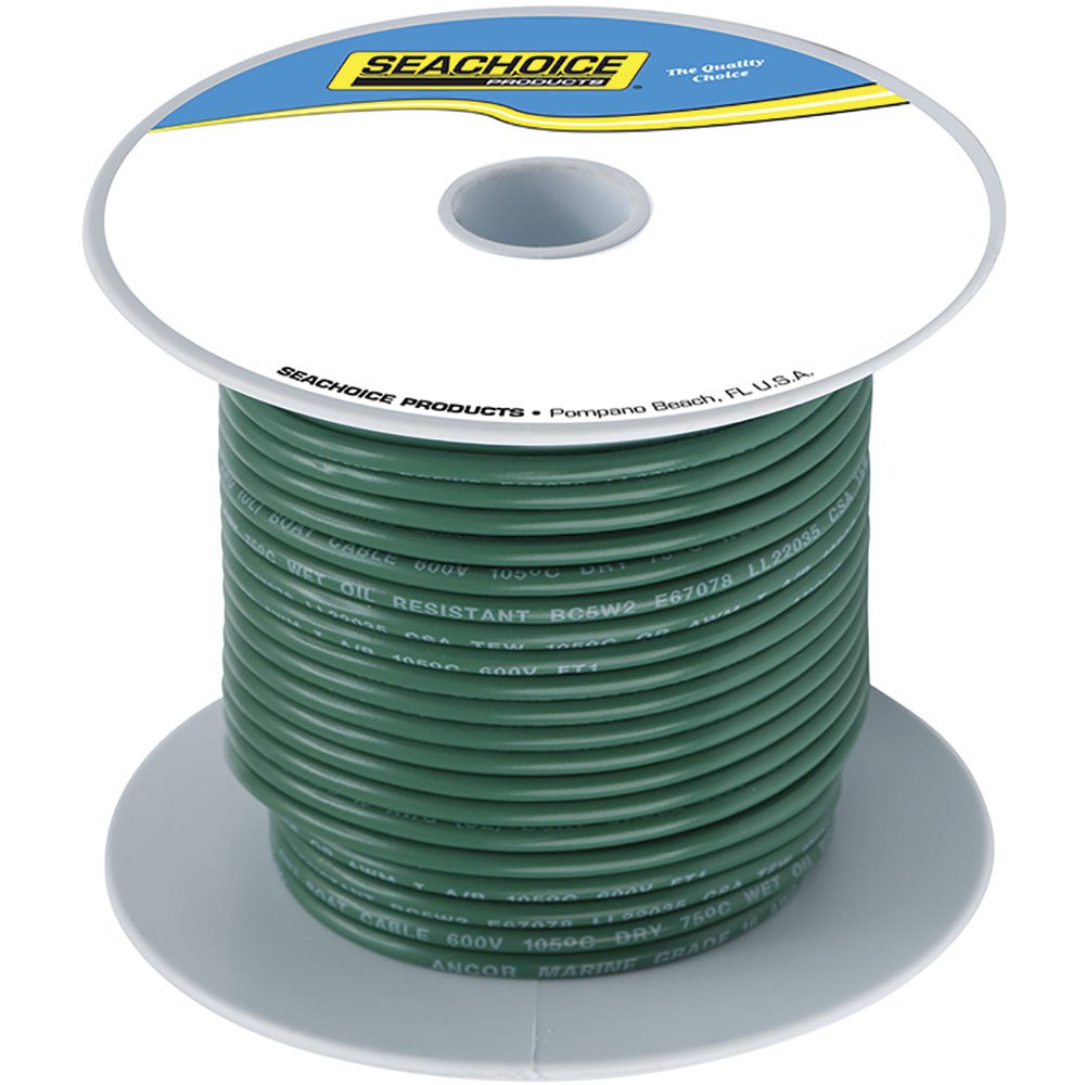 Seachoice 10 Awg Marine Wire Grün 30.5 m Seachoice 10 Awg Marine Wire Grün 30.5 m von Seachoice