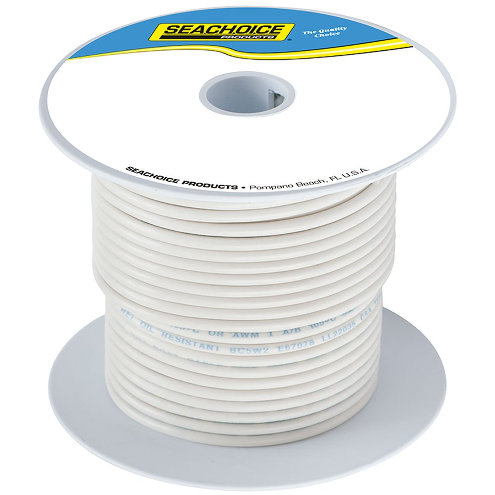Seachoice 10 Awg Marine Wire Weiß 30.5 m Seachoice 10 Awg Marine Wire Weiß 30.5 m von Seachoice