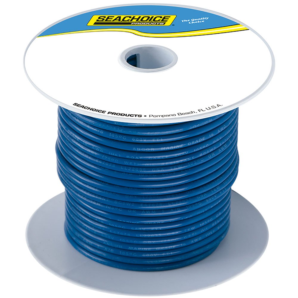 Seachoice 12 Awg Marine Wire Blau 30.5 m von Seachoice