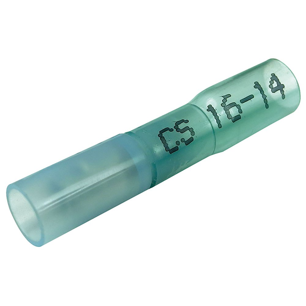 Seachoice 16-14 Female Insulated Heat Shrink Bullet Terminal 25 Units Weiß 4.57 mm von Seachoice