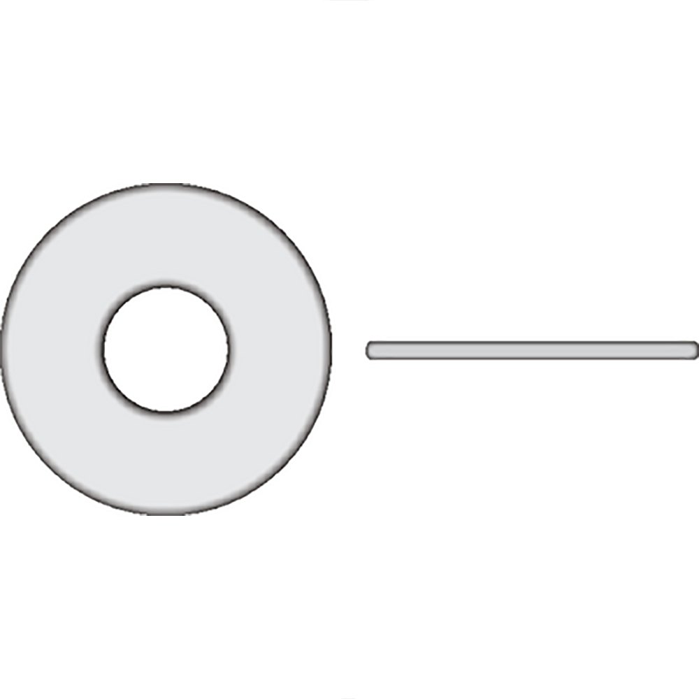 Seachoice Nylon 3/8´´ Flat Washer 100 Units Silber 8 Seachoice Nylon 3/8´´ Flat Washer 100 Units Silber 8 von Seachoice