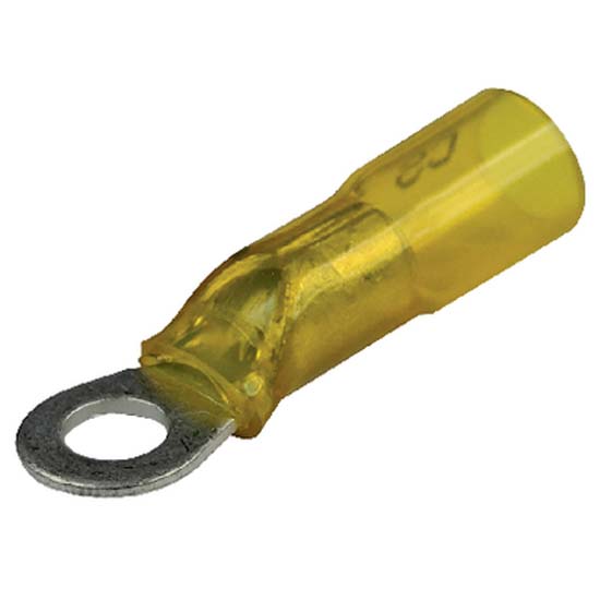 Seachoice 3 To 1 Heat Shrink Ring Terminal Gelb 6.3 mm-25 Pcs Seachoice 3 To 1 Heat Shrink Ring Terminal Gelb 6.3 mm-25 Pcs von Seachoice