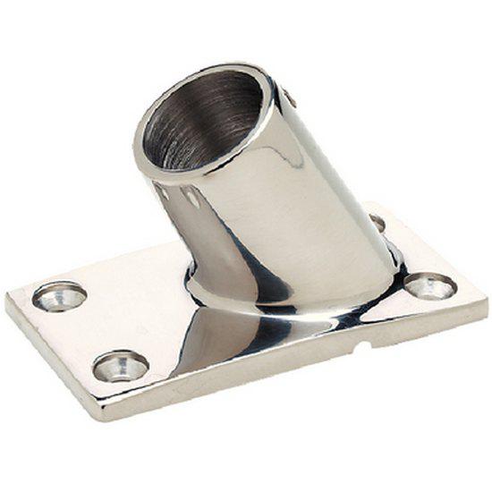 Seachoice Rectangular Base Handrail Support Silber 90 Degree von Seachoice