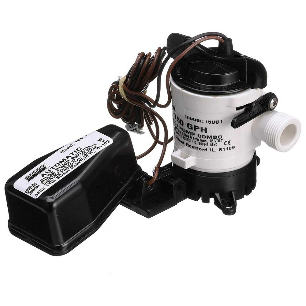 Seachoice Bilge Combo Pump 750gph Schwarz Seachoice Bilge Combo Pump 750gph Schwarz von Seachoice