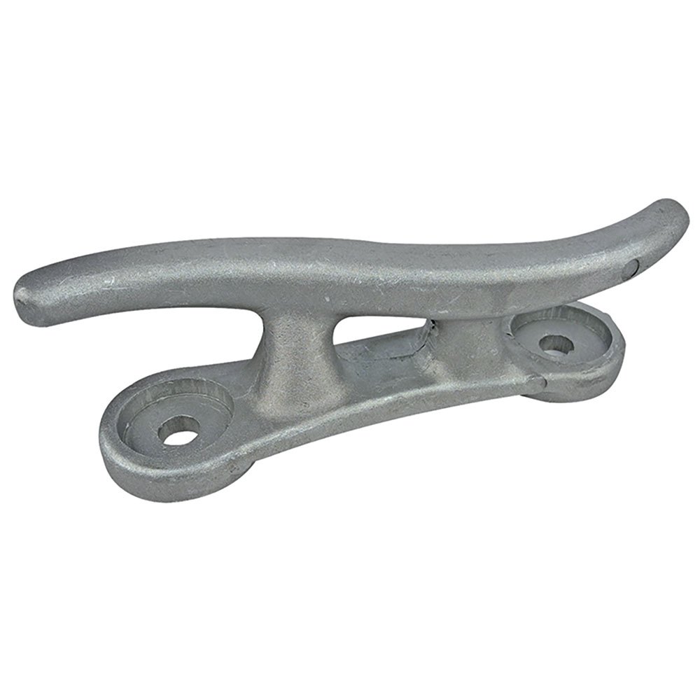 Seachoice Aluminium S Mooring Cleat Grau 250 mm von Seachoice