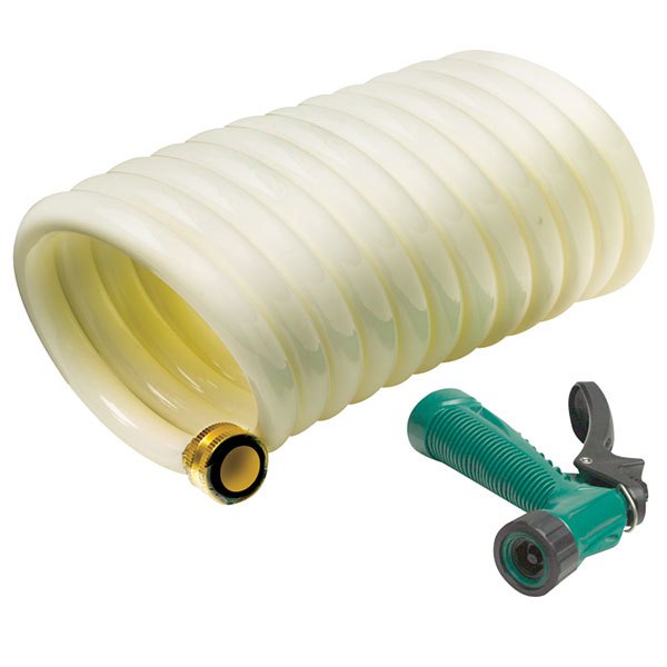 Seachoice Coiled Washdown Hose With Sprayer Gelb Seachoice Coiled Washdown Hose With Sprayer Gelb von Seachoice