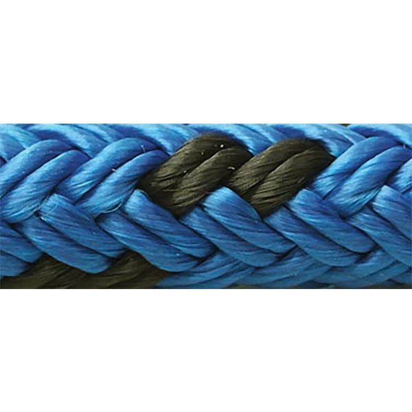 Seachoice Mfp Dock Line Braided Rope Blau 9 mm x 4.5 m von Seachoice