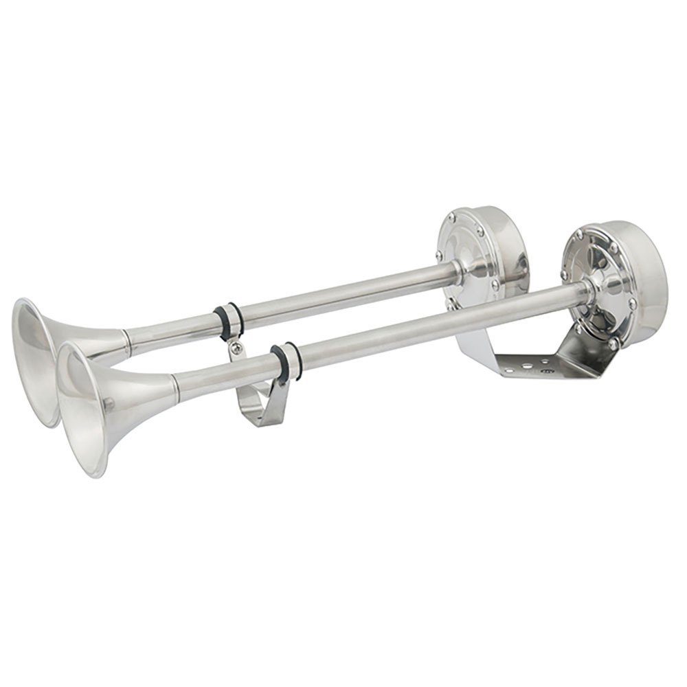 Seachoice Dual Trumpet Electric Horn Silber 5 x 8 x 18.5´´ Seachoice Dual Trumpet Electric Horn Silber 5 x 8 x 18.5´´ von Seachoice