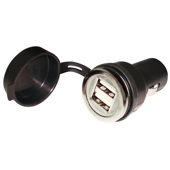 Seachoice Dual Usb Power Adapter Plug Schwarz Seachoice Dual Usb Power Adapter Plug Schwarz von Seachoice