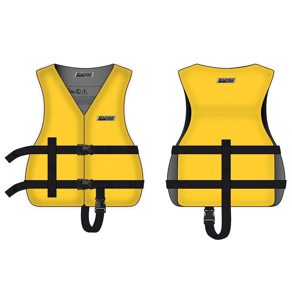 Seachoice General Purpose Life Jacket Gelb >40 kg von Seachoice