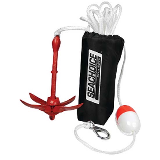 Seachoice Grapnel Anchor Kit Rot 1.6 kg Seachoice Grapnel Anchor Kit Rot 1.6 kg von Seachoice