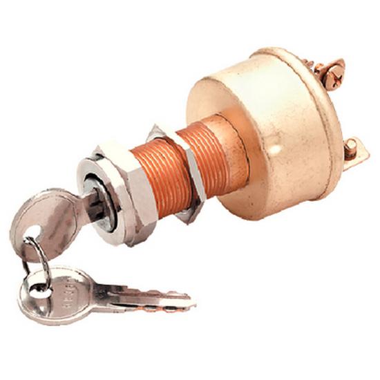 Seachoice Ignition Starter Switch Silber 3 Positions von Seachoice