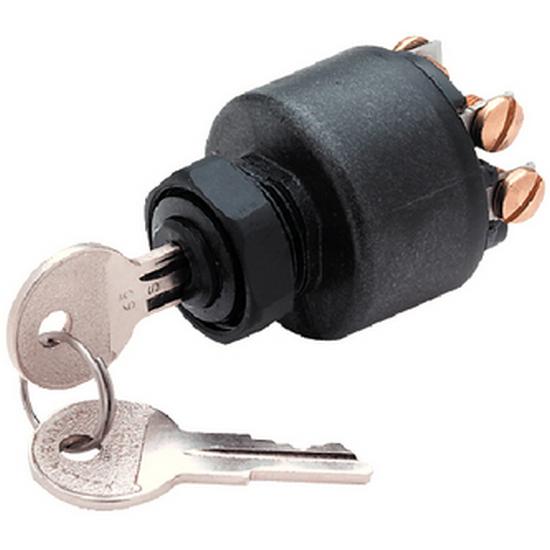Seachoice Johnson Evinrude Ignition Starter Switch Schwarz 3 Positions Seachoice Johnson Evinrude Ignition Starter Switch Schwarz 3 Positions von Seachoice