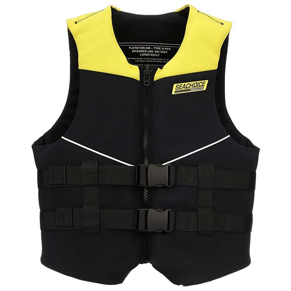 Seachoice Neoprene Vest Gelb,Schwarz 2XL von Seachoice